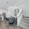 Living area with dining room 